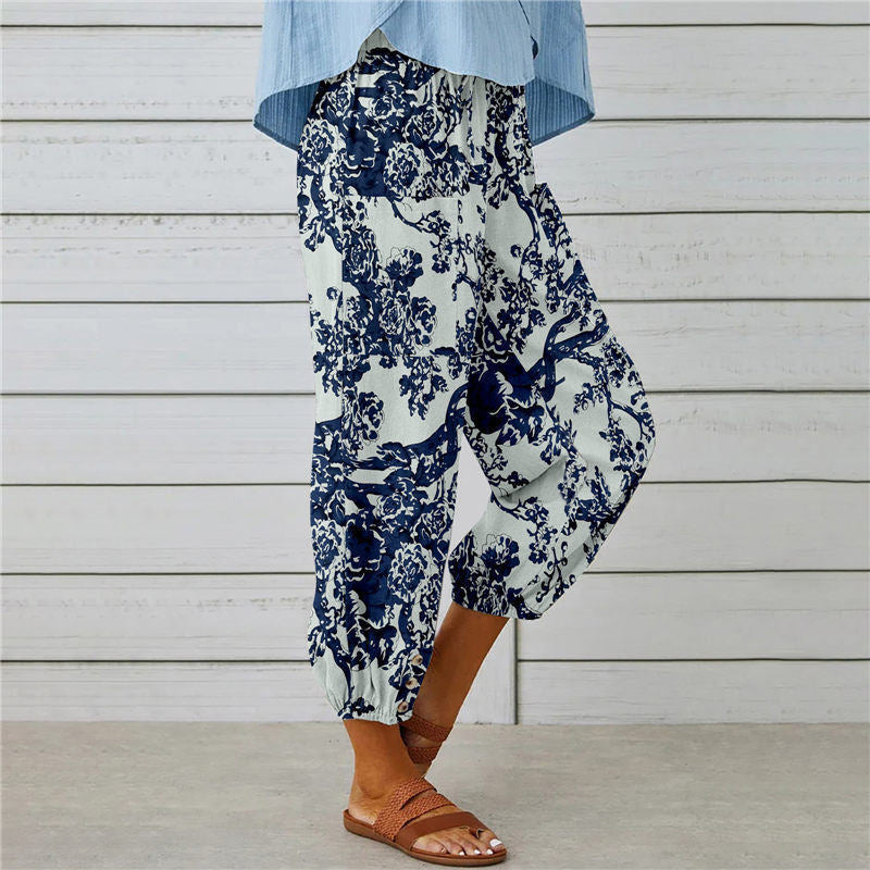 Shantal - Boho Printed Pants