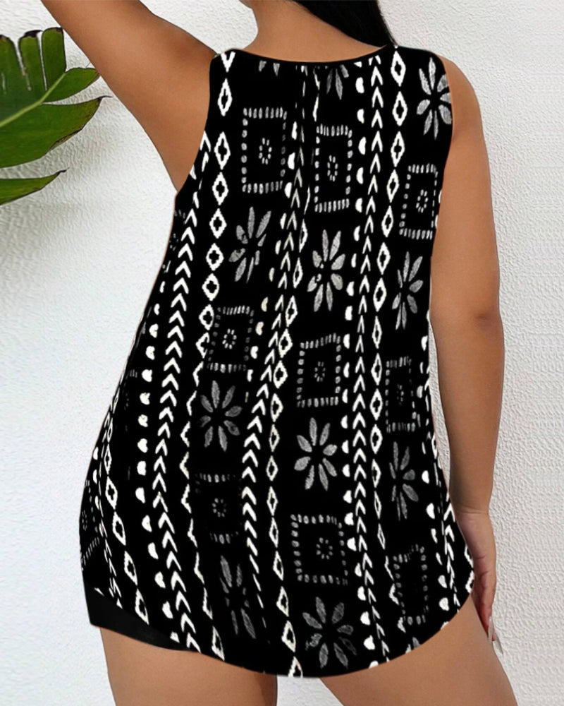 Betty - Breezy Beach Tankini