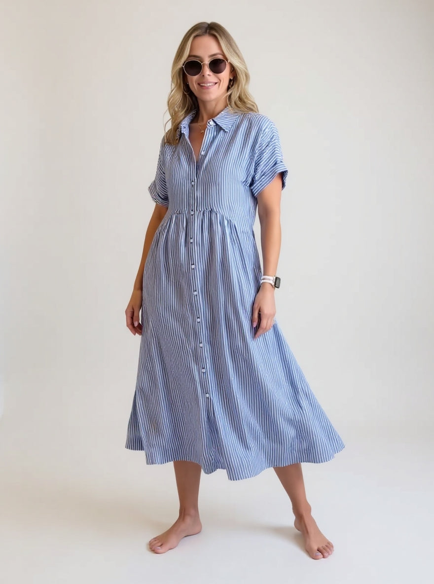 Barbara™ Breezy Shirt Dress