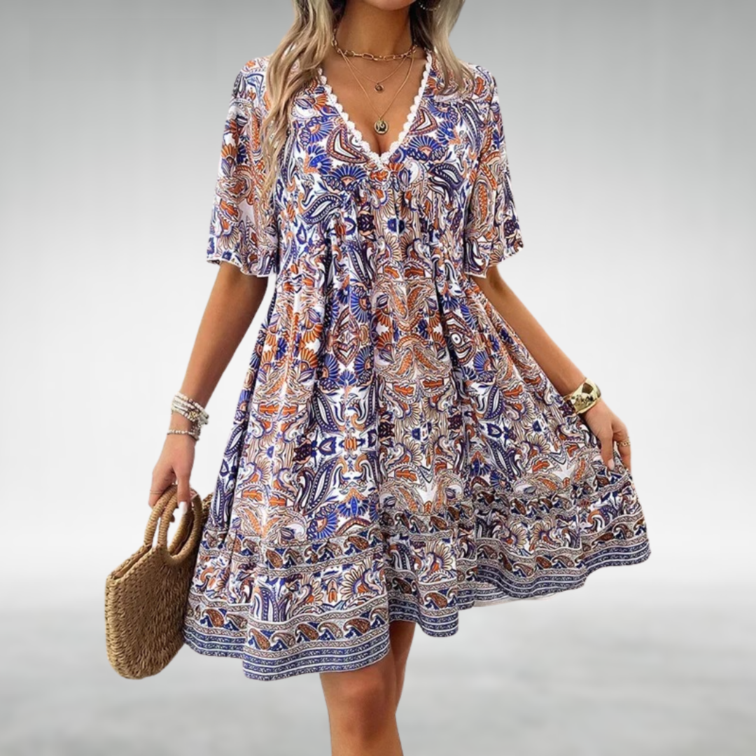 Quinley - Boho Swing Dress