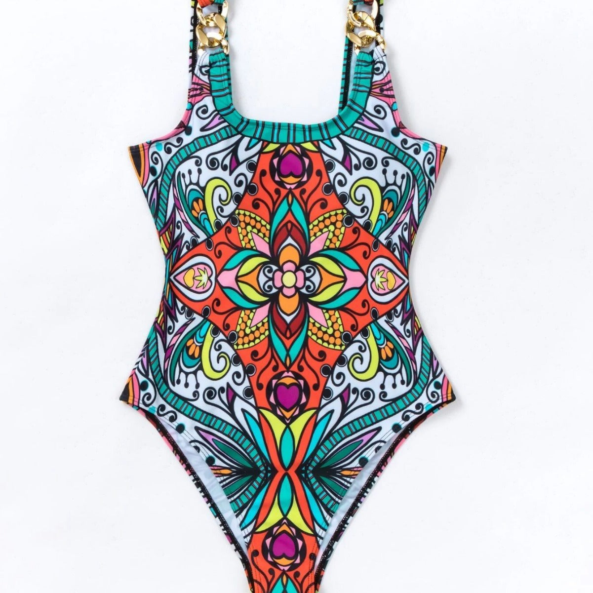 Davina - Luxury Patterned Swimsuit