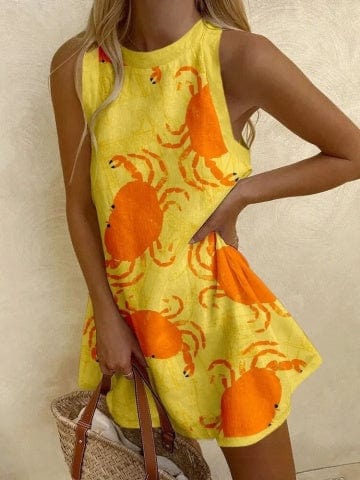 Orvienne Linen Mini Dress