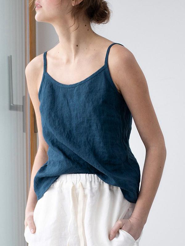 RHEIGN - Relaxed Spaghetti Strap Top