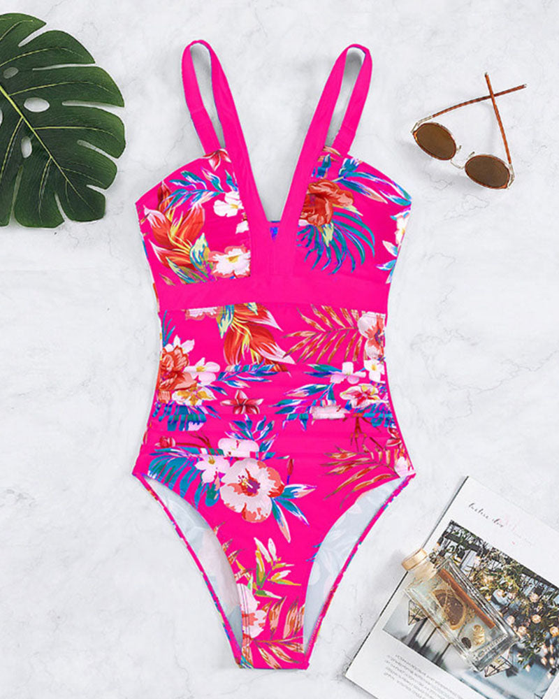 VANESSA -  Floral Swimsuit