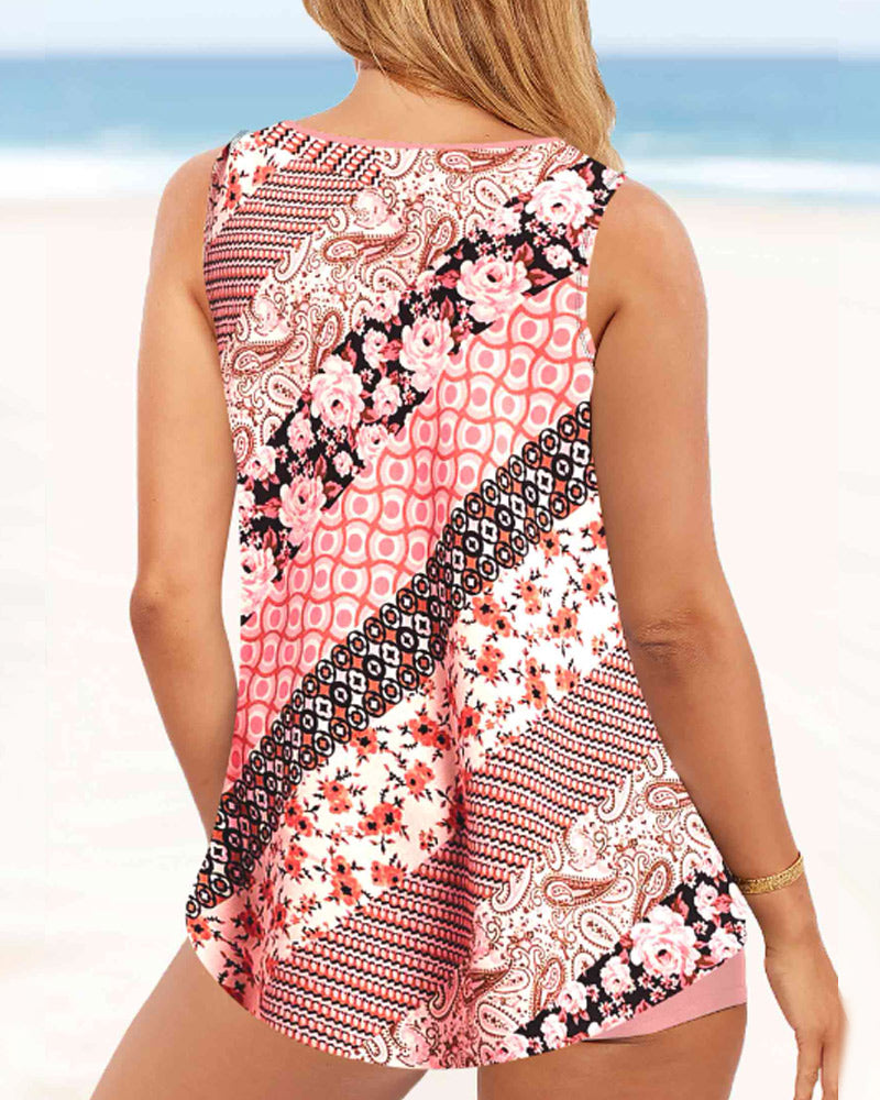 Betty - Breezy Beach Tankini