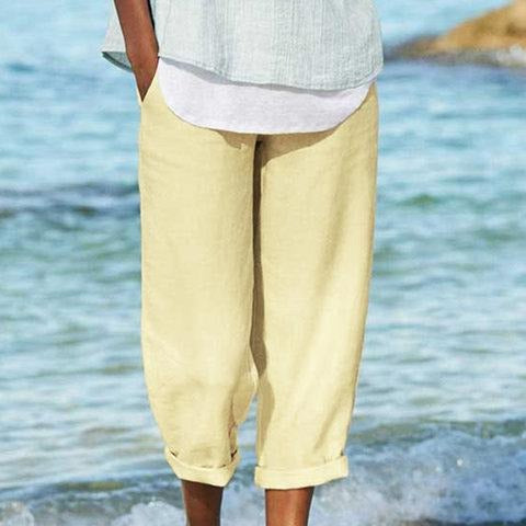 Clydel - Breezy Cropped Pants