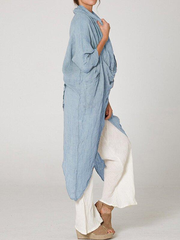 Melissa - Draped Cowl-Neck Top