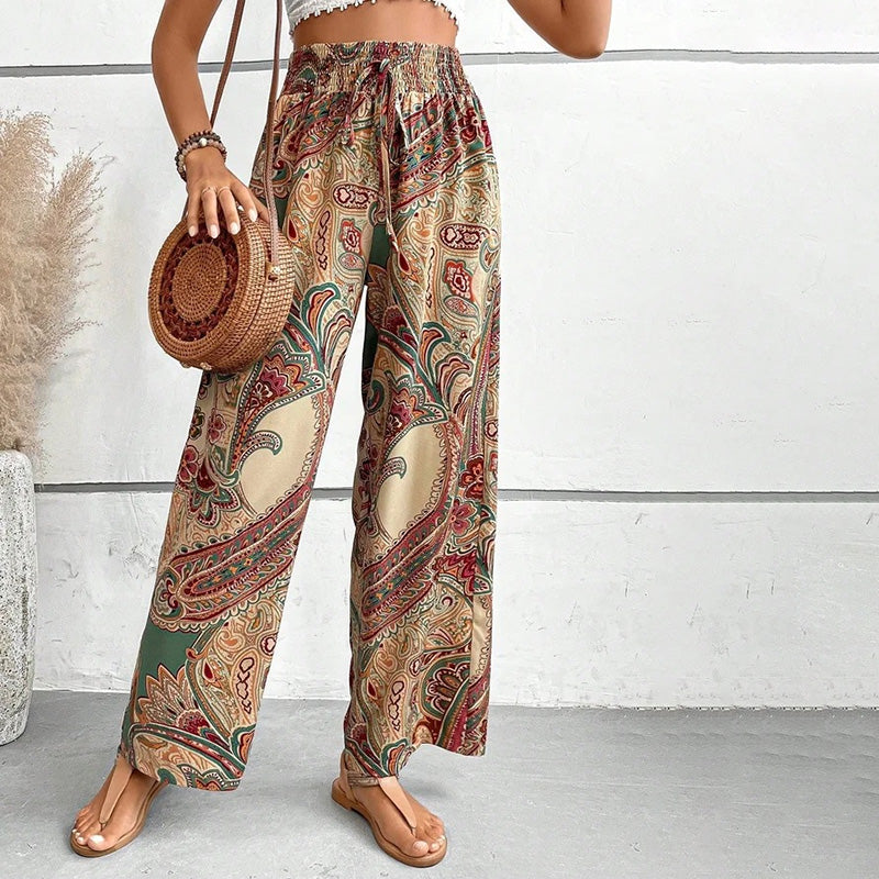 Issara - Bohemian Print Pants 