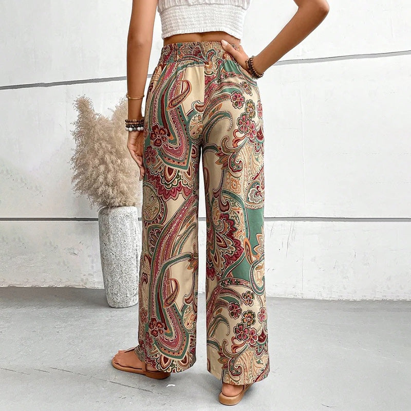 Issara - Bohemian Print Pants 