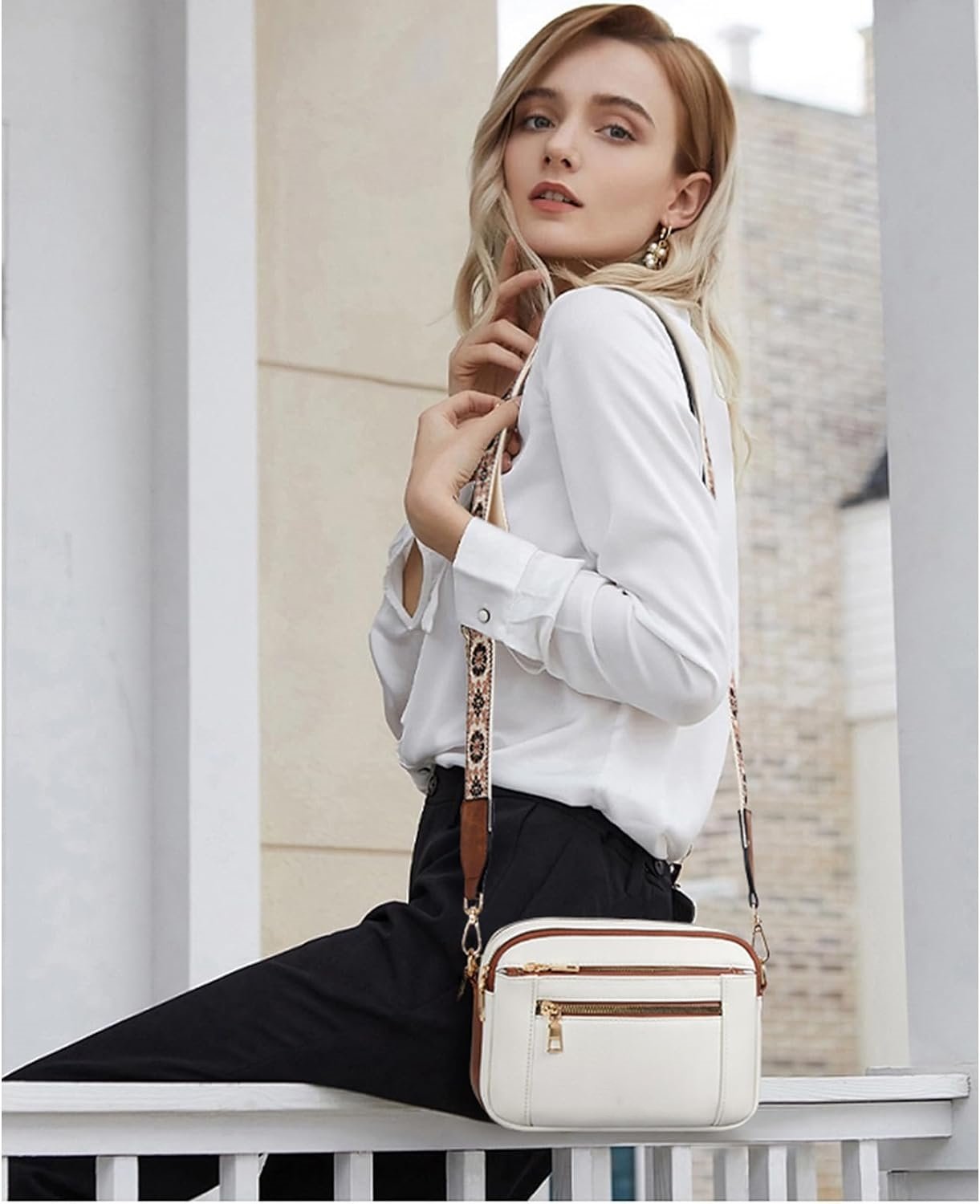 Camilla™ Refined Leather Shoulder Bag