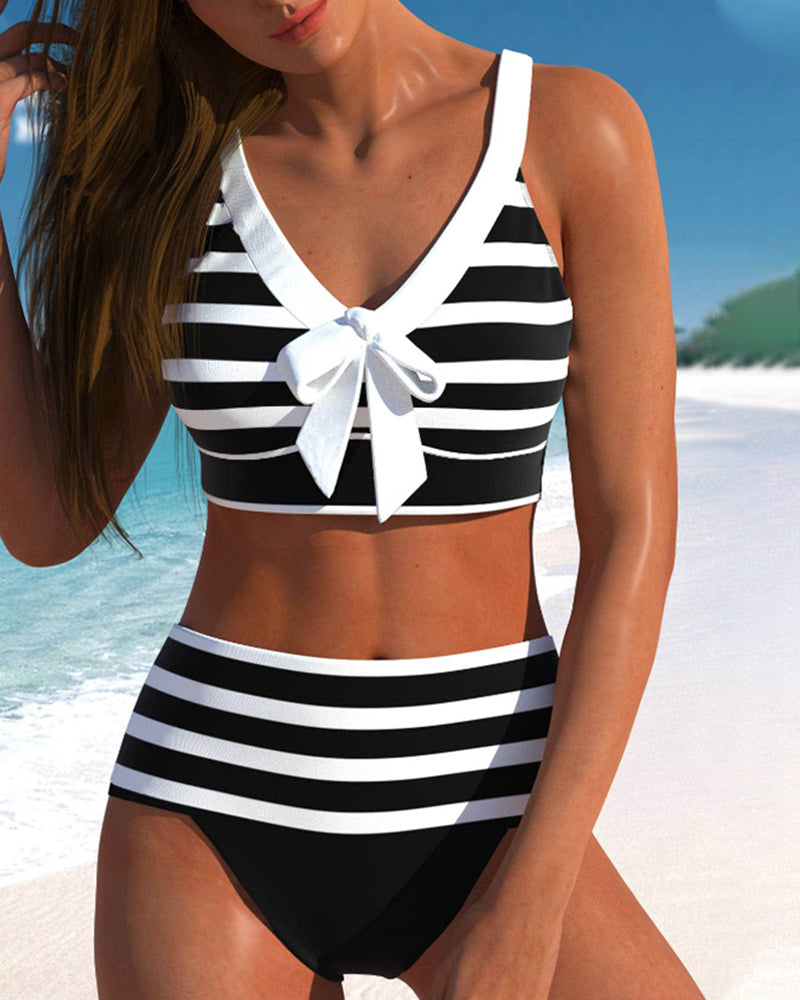 Palesa - Chic Striped Bikini 