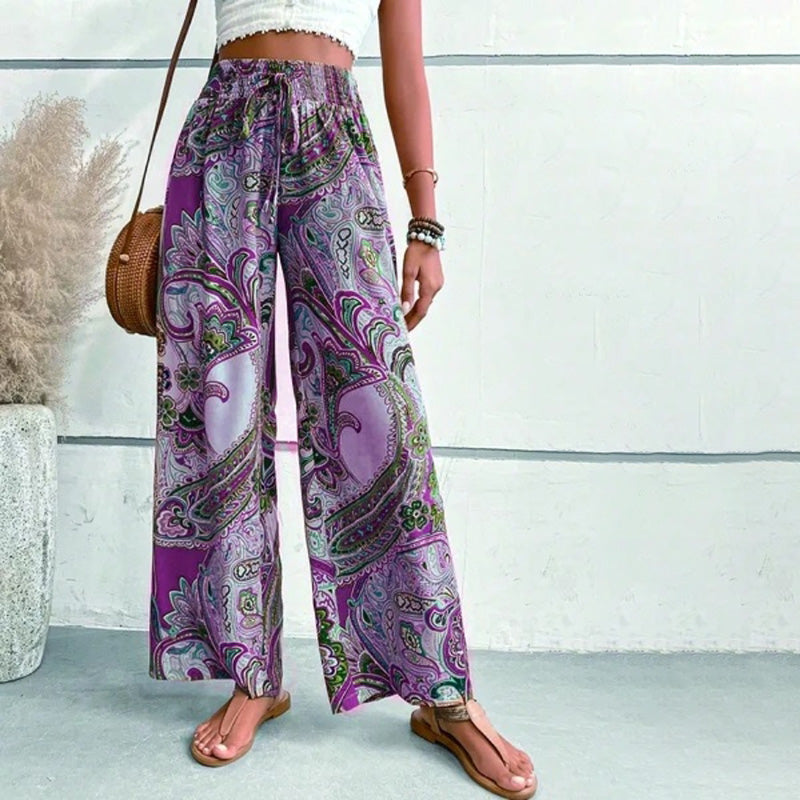 Issara - Bohemian Print Pants 