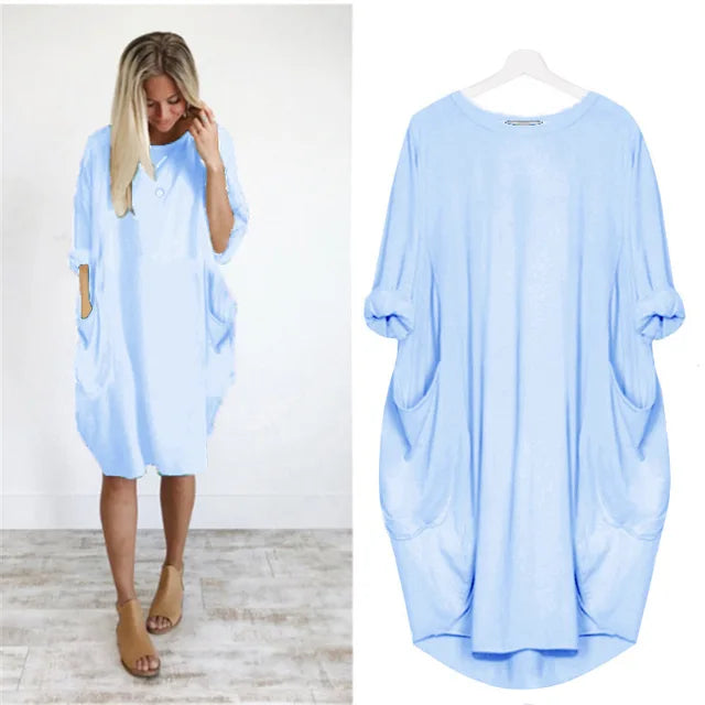 Miranda - Comfortable Tummy Covering Dress