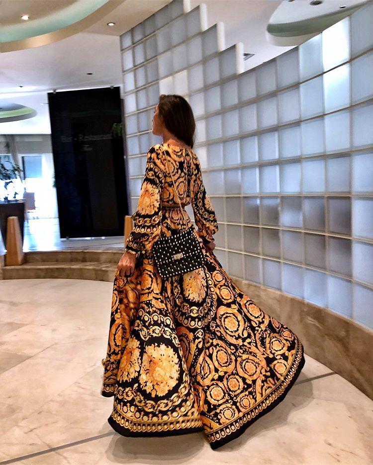 Faye - Boho Printed Dress