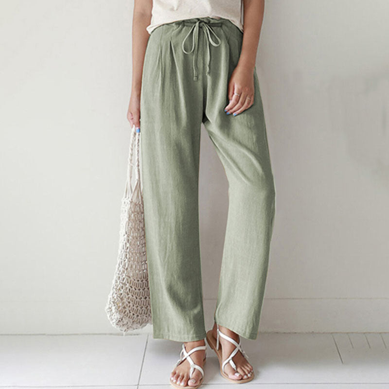 Vara - Relaxed Drawstring Pants