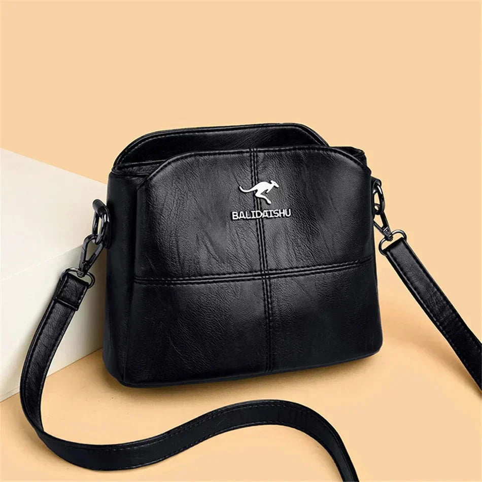 Adina - Spacious Leather Bag