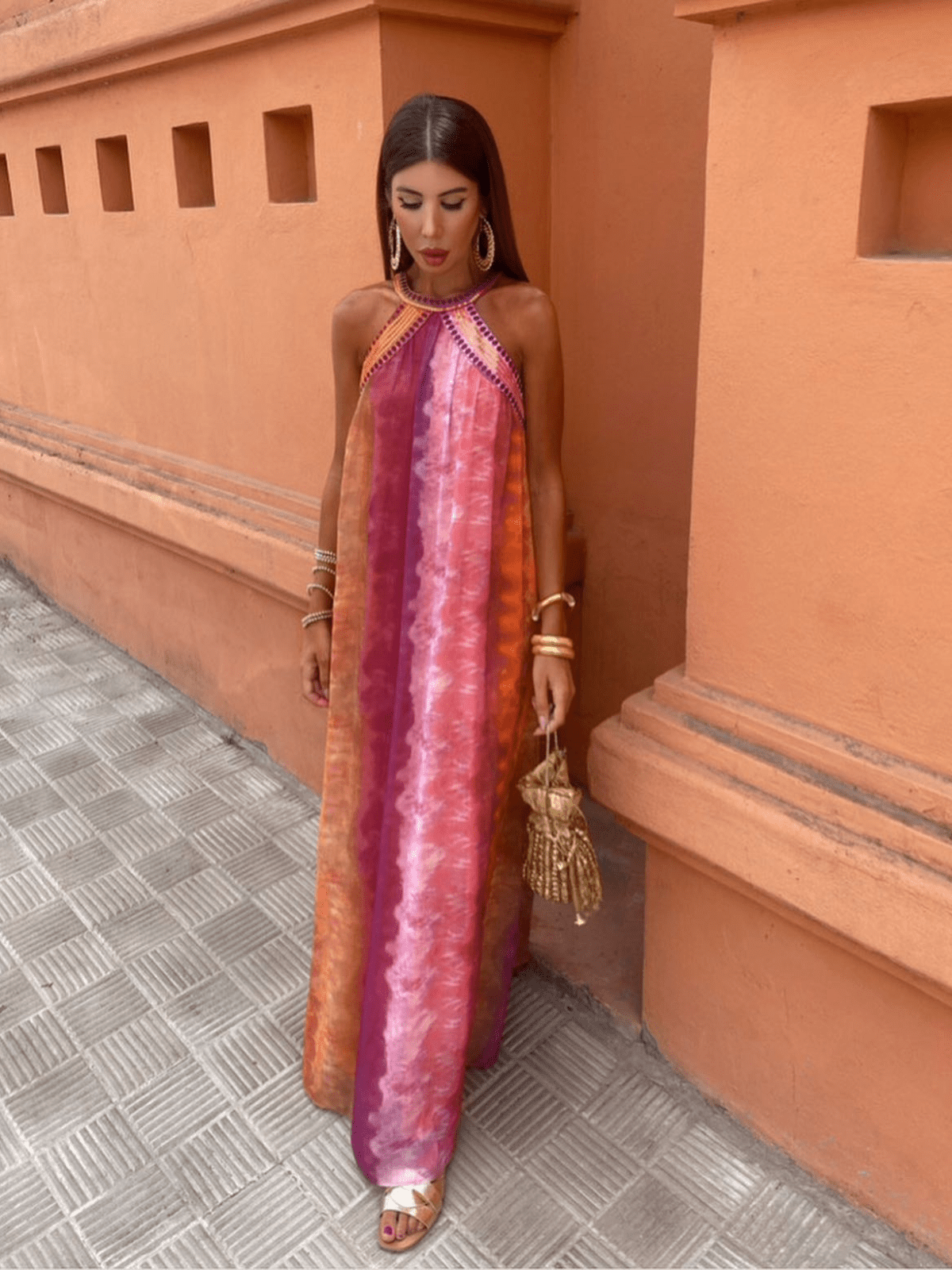 Luciana™ | Summer Dress with Ombre Effect